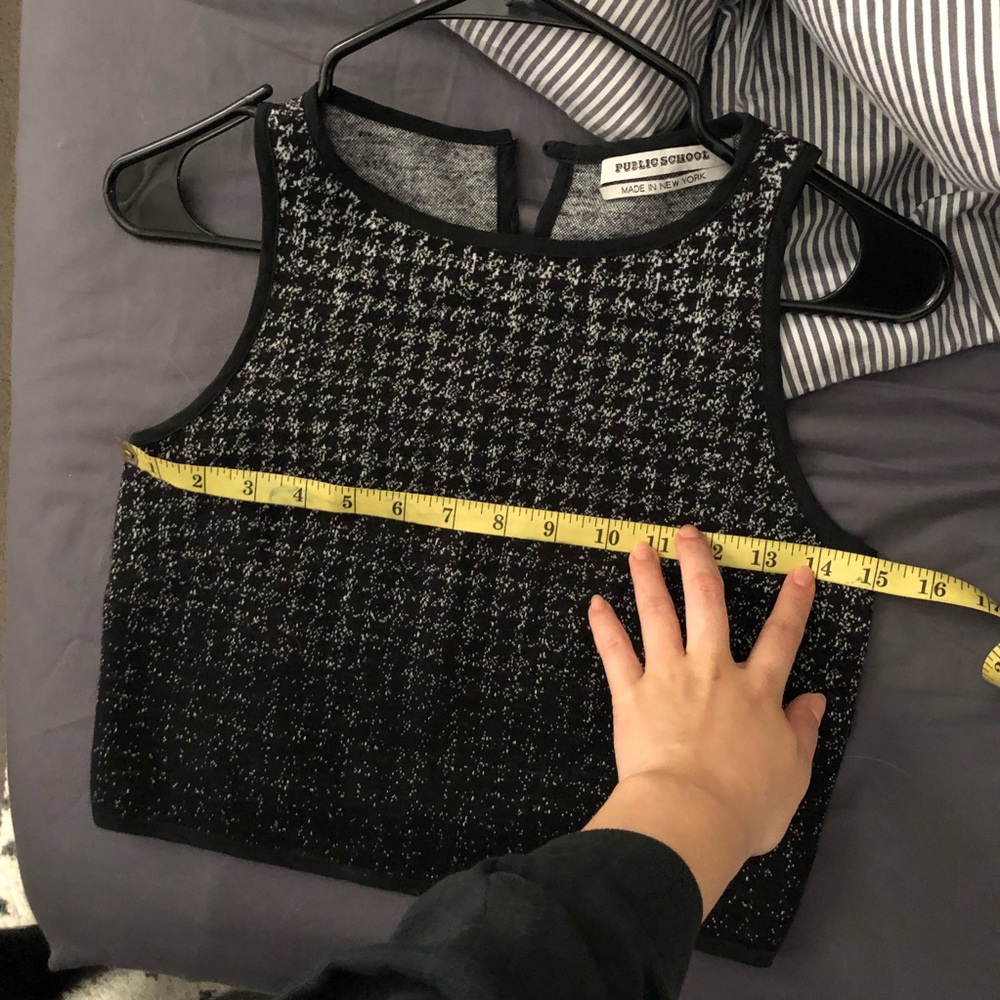 Public School Wool Houndstooth Set - Picture 9 of 13